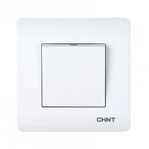 1-клавишный выключатель 10А 250В (CHINT), арт.715377