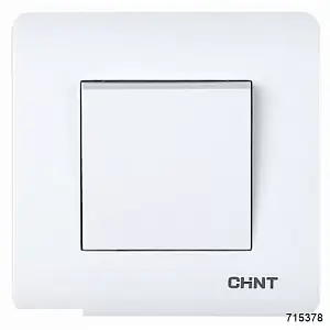 1-клавишный проходной выключатель 10А 250В (CHINT), арт.715378