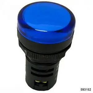 Индикатор ND16-22DS/4 синий АС230В (CHINT), арт.593152