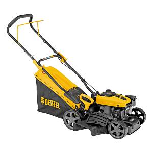 Газонокосилка бензиновая GLD-410-K, 150 см3, 41 см, 40 л// Denzel