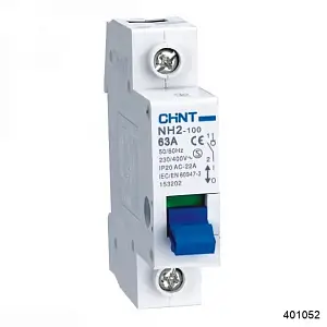 Выключатель нагрузки NH2-125 1P 32A (CHINT) , арт.401052