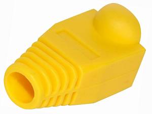 Колпачок изолирующий для разъемов RJ-45, желтый REXANT